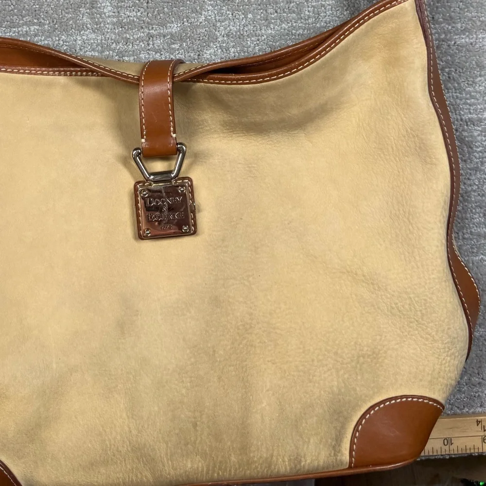 Dooney & Bourke 1975 Leather Suede Shoulder Purse Bag